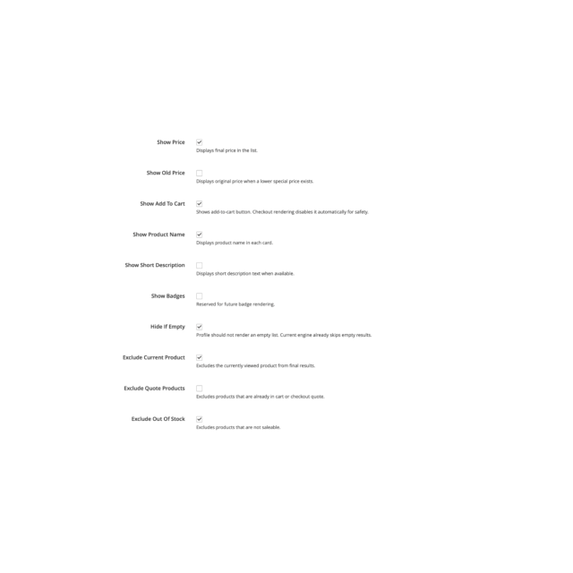 Automatische verwandte Produkte für Magento 2