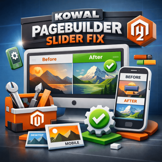 Kowal PageBuilder Slider Fix – responsywny slider PageBuilder Magento 2