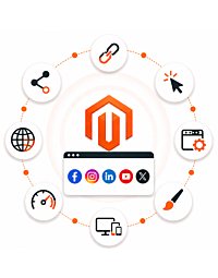Magento 2 Module – Social Media Icons with Profile Links