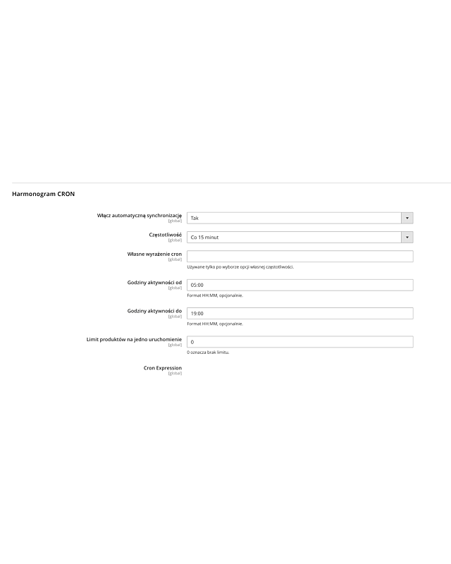 Magento 2 BaseLinker Stock Export