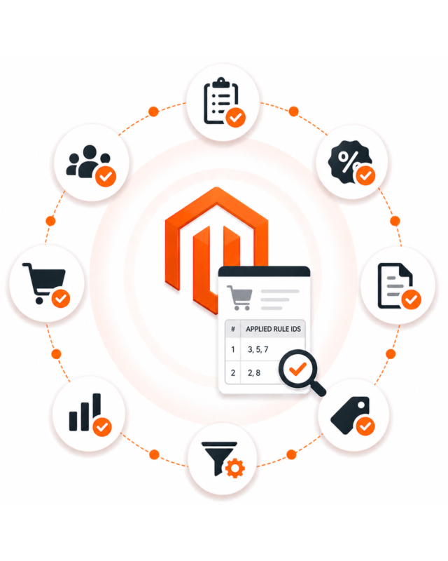 Magento 2 – Applied Rule IDs Column in Orders