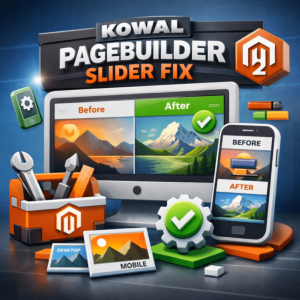 Kowal PageBuilder Slider Fix – responsive PageBuilder slider for Magento 2