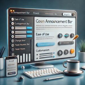 Moduł Kowal Announcement Bar dla Magento - Ogłoszenia i Powiadomienia