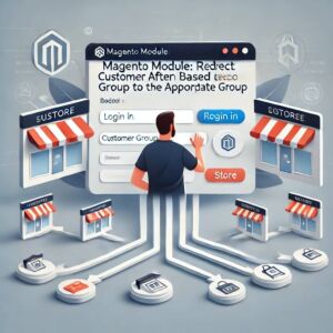 Moduł Magento Przekieruj klienta po zalogowaniu wg. grupy klienta do właściwego sklepu