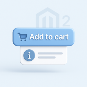 Opis pod przyciskiem 'Dodaj do koszyka' – moduł Magento 2