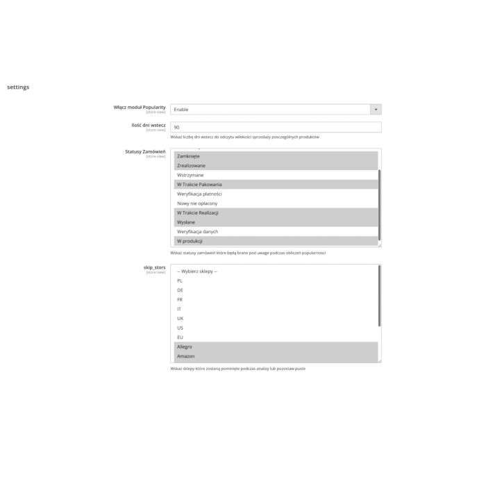 Módulo Magento 2 – Ordenación de productos por popularidad