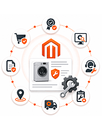 Módulo Magento 2 Servicio Autorizado – visualización automática de información de servicio dedicada para productos
