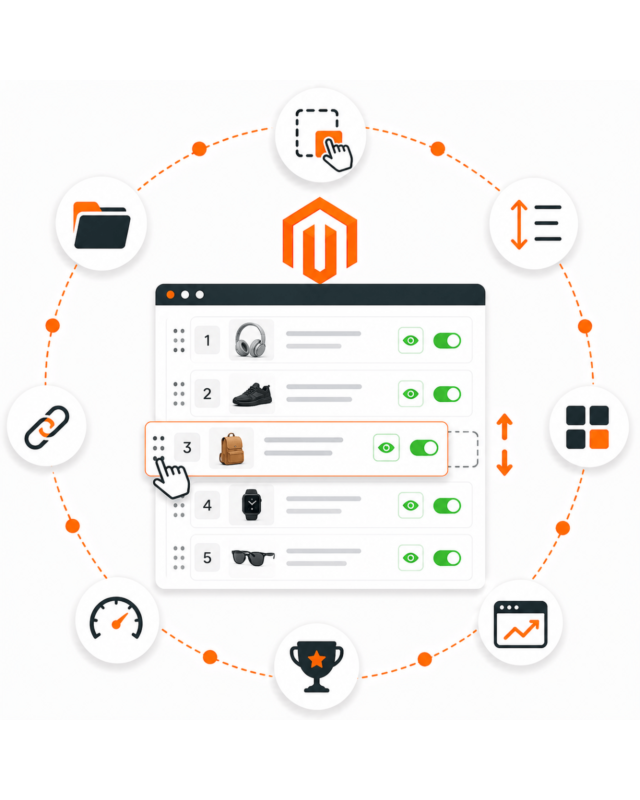 Draggable Sort Product – arrastrar y posiciones automáticas de productos en la categoría (Magento 2)
