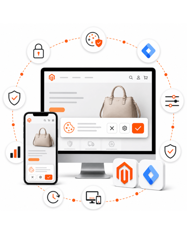 Módulo Cookie Consent con integración de Google Tag Manager para Magento 2