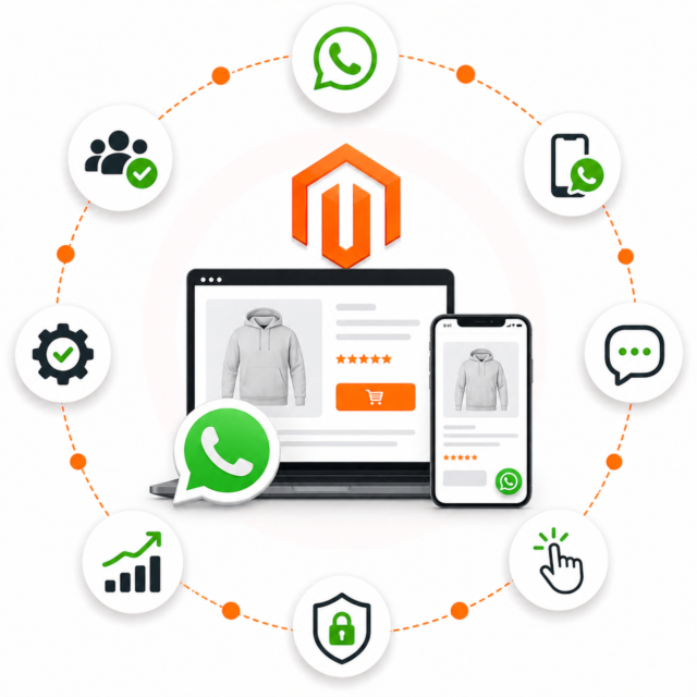 Botón de WhatsApp para Magento 2