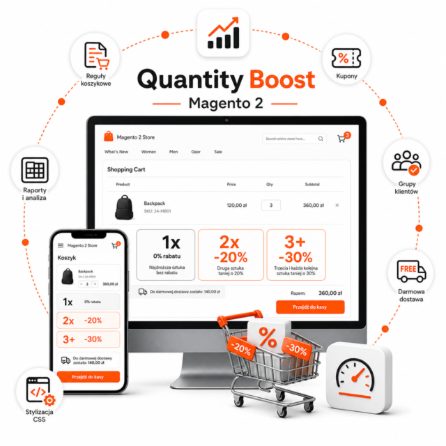 Quantity Boost dla Magento 2
