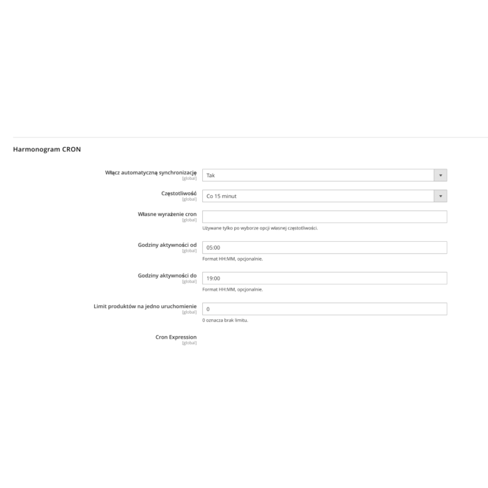 Magento 2 BaseLinker Stock Export