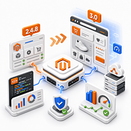 Magento 3 – Une nouvelle ère arrive-t-elle ? Ce que nous savons des changements frontend et des mises à jour de Magento 2.4.8