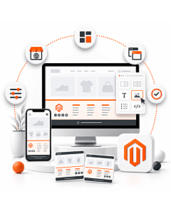 Kowal Fotter - footer Magento 2 creati con Page Builder