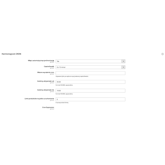 Magento 2 BaseLinker Stock Export
