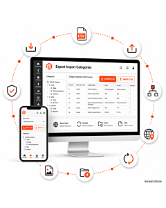 Moduł Export Import Categories dla Magento 2