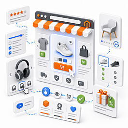 Interaktywny sklep internetowy Magento