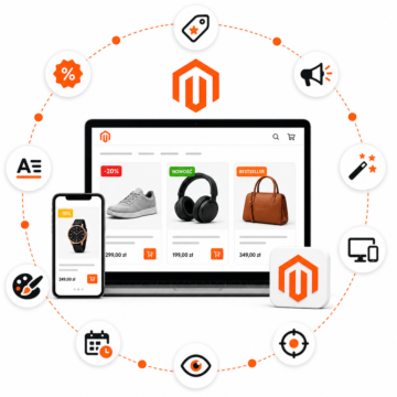 Etykiety produktów dla magento 2