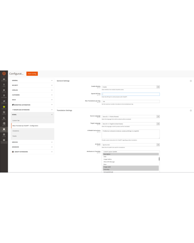 Masowe tłumaczenie produktów w Magento 2 dzięki ChatGPT – oszczędność czasu i pieniędzy