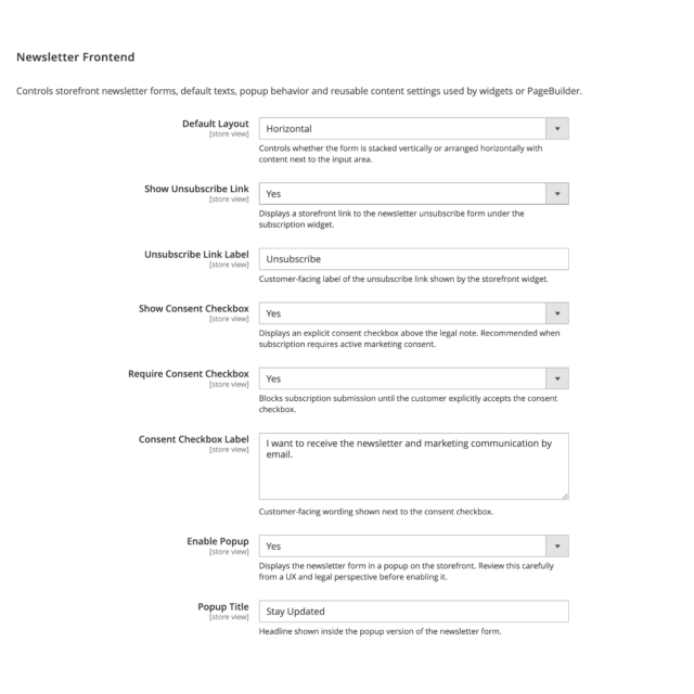 Zaawansowany pakiet newsletterowy dla Magento 2