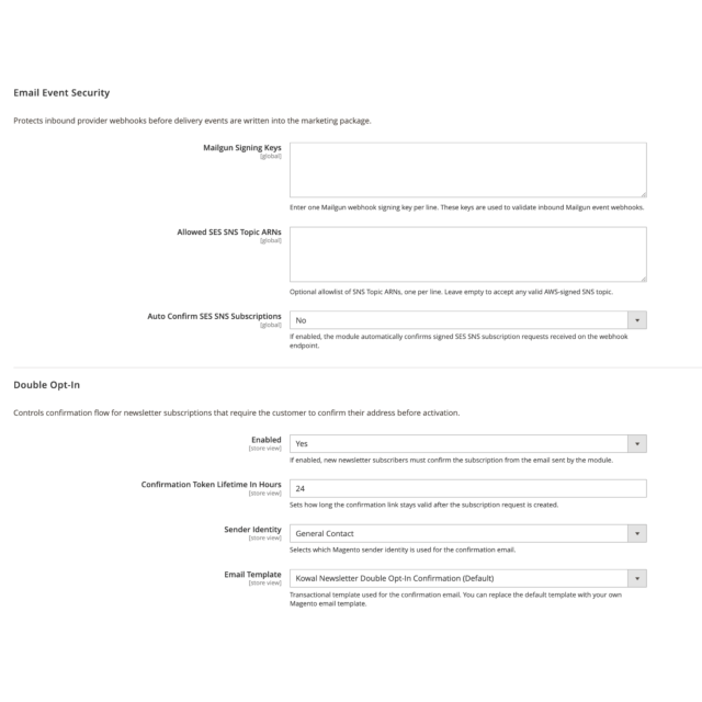 Zaawansowany pakiet newsletterowy dla Magento 2