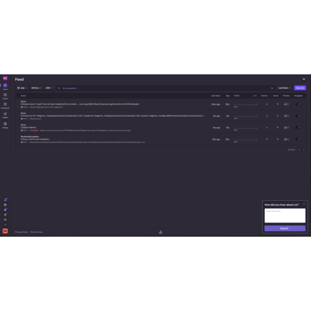 Kowal Integracja Sentry dla Magento 2