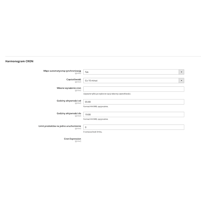 Magento 2 BaseLinker Stock Export