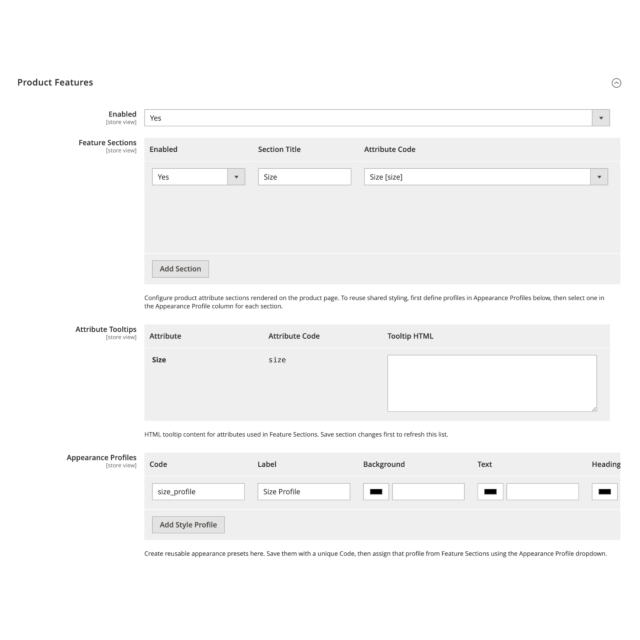 Rozszerzone informacje o produkcie