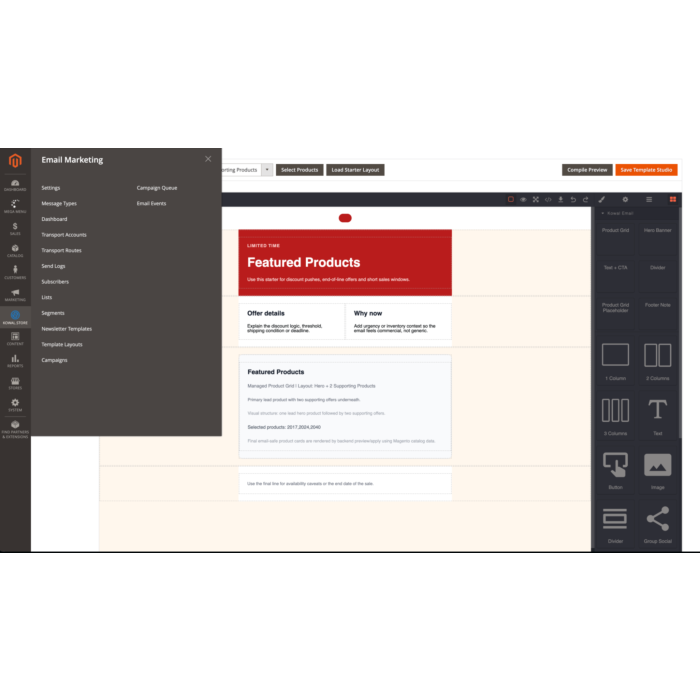Geavanceerd nieuwsbriefpakket voor Magento 2