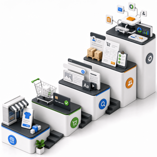 Hoe kies je Magento 2-modules op basis van de ontwikkelfase van je webshop: start, groei, B2B, SEO, automatisering