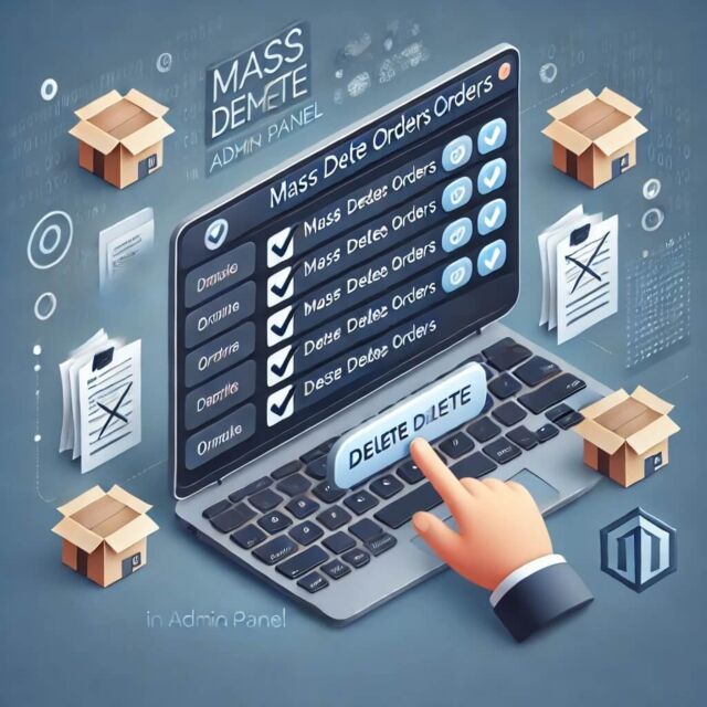 Moduł Magento Masowe usuwanie zamówień w panelu administracyjnym