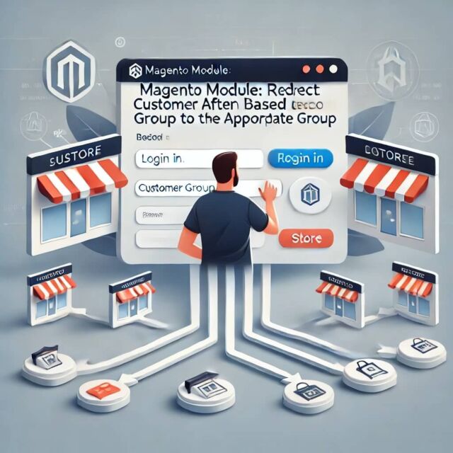 Moduł Magento Przekieruj klienta po zalogowaniu wg. grupy klienta do właściwego sklepu