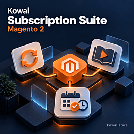Kowal Subscription Suite: subscrições, cursos e reservas no Magento 2