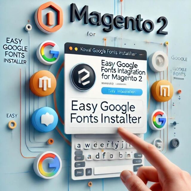 Módulo para instalar tipos de letra Google Fonts no Magento 2