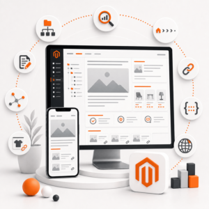 Landing page w Magento 2 a SEO: kiedy blog oparty o katalog ma więcej sensu niż osobna strona CMS
